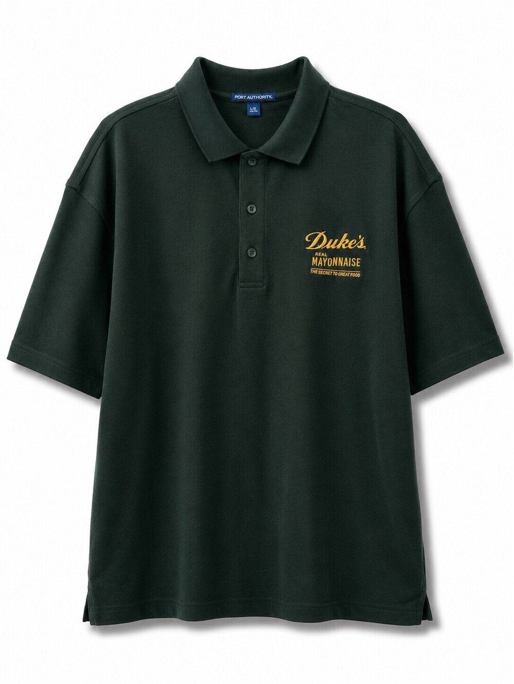 Port Authority XL Green Duke's Mayonnaise Embroidered Polo Shirt
